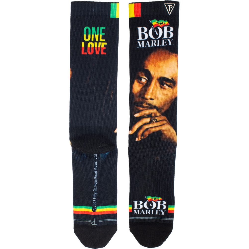Bob Marley - One Love Sublimation Socks - Black